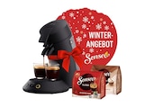 Aktuelles SENSEO® CSA210/69 im Winter-Design inkl. 1x Senseo Classic Pads u. Cappuccino Pads, Milder oder starker Kaffee, 0.7L Wassertank Padmaschine, Schwarz Angebot bei MediaMarkt Saturn in Ulm ab 72,99 €