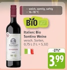 Bio Sontino Weine Angebot in Görwihl Bio Sontino Weine im aktuellen Prospekt bei EDEKA in Görwihl