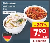 Fleischsalat weiß im aktuellen Prospekt bei Netto Marken-Discount in Bad Griesbach