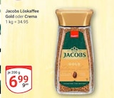 Aktuelle Jacobs Angebote bei GLOBUS in Jena Aktuelles Löskaffee Gold oder Crema Angebot bei GLOBUS in Jena ab 6,99 €