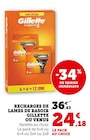 Recharges de lames de rasoir - Gillette / Venus dans le catalogue U Express