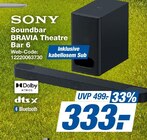 Aktuelles Soundbar BRAVIA Theatre Bar 6 Angebot bei expert in Würzburg ab 333,00 €