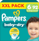 Baby Dry couches XXL - Pampers dans le catalogue Lidl