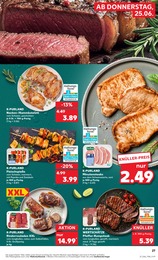 Kaufland Steak im Prospekt 
