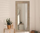 Miroir Gubbi décor chêne - Castorama à Quimper Miroir Gubbi décor chêne en promo chez Castorama Quimper à 49,90 €