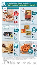 Promos Moules dans le catalogue "Super U" de Super U Moules en promo dans le catalogue Super U à la page 24