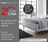 Polsterbett CASA von ruf betten im aktuellen Zurbrüggen Prospekt