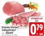 EDEKA Krün - Schweine-Schnitzel Angebot im Prospekt Schweine-Schnitzel bei EDEKA im Krün Prospekt für 0,79 €