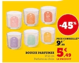 Bougie parfumée en promo chez Hyper U Rambouillet à 5,49 €