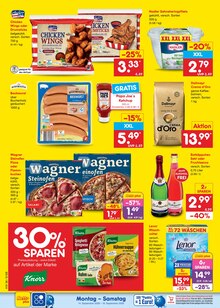 Pizza im Netto Marken-Discount Prospekt "Aktuelle Angebote" mit 72 Seiten (Jena)