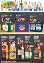 TOP Getränke Prospekt für Düsseldorf mit 4 Seiten TOP Getränke Prospekt für Düsseldorf: "Aktuelle Angebote", 4 Seiten, 12.10.2026 - 17.10.2026