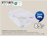 LENDFJELL Entendaunen-Bettdecke warm im JYSK Prospekt LENDFJELL Entendaunen-Bettdecke warm von  im aktuellen JYSK Prospekt für 85,00 €