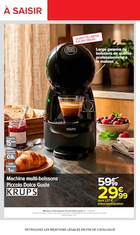 Promotion Electroménager cuisine dans le prospectus Carrefour, valable du 12/05/2026 au 25/05/2026 Promo Electroménager cuisine dans le catalogue Carrefour du moment à la page 3