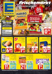 Süßigkeiten im aktuellen EDEKA Frischemarkt Prospekt (Rostock) Süßigkeiten im EDEKA Frischemarkt Prospekt "Top Angebote" mit 5 Seiten (Rostock)