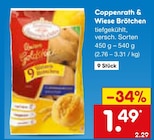 Wiese Brötchen Angebote von Coppenrath & Wiese bei Netto Marken-Discount Troisdorf für 1,49 €