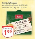 Aktuelles Kaffeepads Auslese Klassisch Angebot bei GLOBUS in Koblenz ab 1,99 €