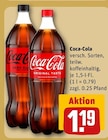 Coca-Cola Angebote von Coca-Cola bei REWE München für 1,19 €