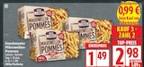 Mikrowellen-Pommes Kringel von Snackmaster für 0,99 € bei EDEKA im Angebot Mikrowellen-Pommes Kringel von Snackmaster im aktuellen EDEKA Prospekt