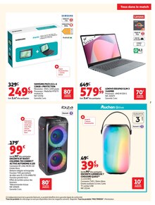 Promotion Tablette dans le prospectus Auchan Hypermarché, valable du 26/05/2026 au 14/06/2026 Promo Tablette dans le catalogue Auchan Hypermarché du moment à la page 7