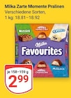 Zarte Momente Pralinen Angebote von Milka bei GLOBUS Bad Homburg für 2,99 €