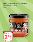 Bio Suppe im Angebot bei GLOBUS in Saarbrücken Bio Suppe Angebote von Little Lunch bei GLOBUS Saarbrücken für 2,49 €