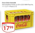 Aktuelle Cola Angebote bei GLOBUS in Landau (Pfalz) Aktuelles Limonade Angebot bei GLOBUS in Landau (Pfalz) ab 17,99 €