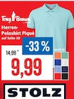 Kaufhaus Stolz - Herren-Poloshirt Piqué Angebot im Prospekt Herren-Poloshirt Piqué bei Kaufhaus Stolz im Prospekt "" für 9,99 €
