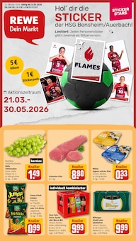 REWE Prospekt Dein Markt mit 32 Seiten