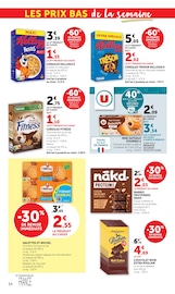Promos Chocolat dans le catalogue "LES PRIX BAS de la semaine" de Hyper U Chocolat en promo dans le catalogue Hyper U à la page 34