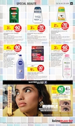 Prix et réduction Mascara dans le prospectus Intermarché Hyper en cours Offre Mascara dans le catalogue Intermarché Hyper du moment à la page 49