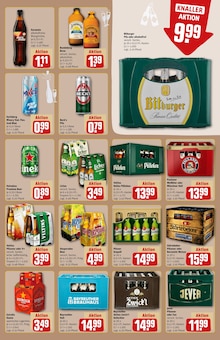Bitburger im REWE Prospekt "Dein Markt" mit 36 Seiten (Darmstadt)