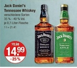 Tennessee Whiskey im Angebot bei V-Markt in Regensburg Tennessee Whiskey Angebote von Jack Daniel's bei V-Markt Regensburg für 14,99 €