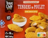 Tenders de poulet avec sauce curry - TOQUE DU CHEF - Lidl à Toulouse Tenders de poulet avec sauce curry - TOQUE DU CHEF en promo chez Lidl Toulouse à 2,60 €