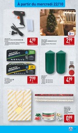Prix et réduction Pistolet Colle dans le prospectus Aldi en cours Offre Pistolet Colle dans le catalogue Aldi du moment à la page 29