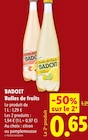 Bulles de fruits - BADOIT en promo chez Lidl Pau à 0,65 €