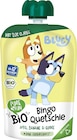 Quetschie Bluey mit Apfel, Banane & Gurke ab 12 Monaten Angebote von PURE & FUN bei dm-drogerie markt Esslingen für 1,15 €