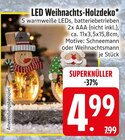 LED Weihnachts-Holzdeko Angebote bei EDEKA Immenstadt für 4,99 €