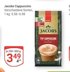 Cappuccino Angebote von Jacobs bei GLOBUS Hof für 3,49 €
