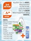 Waschmittel im Angebot bei Müller in Fulda Waschmittel Angebote von Ariel bei Müller Fulda für 5,99 €