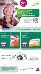 mea - meine apotheke Prospekt für Hamburg mit 4 Seiten mea - meine apotheke Prospekt für Hamburg: "Unsere Dezember-Angebote", 4 Seiten, 01.12.2025 - 31.12.2025