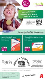 Aktueller mea - meine apotheke Prospekt "Unsere Dezember-Angebote" Seite 1 von 4 Seiten für Hamburg