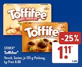 Toffifee White Chocolate im ALDI SÜD Prospekt Toffifee White Chocolate von Storck im aktuellen ALDI SÜD Prospekt für 1,11 €