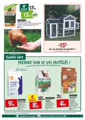 Poisson Angebote im Prospekt "NOS PETITS PRIX POUR CHOUCHOUTER VOS ANIMAUX !" von Gamm vert Poisson Angebote im Prospekt "NOS PETITS PRIX POUR CHOUCHOUTER VOS ANIMAUX !" von Gamm vert auf Seite 3