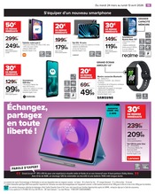 Tablette Angebote im Prospekt "FAITES ENTRER LES BONNES AFFAIRES DE PRINTEMPS !" von Carrefour auf Seite 15