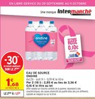 Intermarché Express Annemasse - Promo Eau de source Promo Eau de source à 1,17 € dans le catalogue Intermarché Express à Annemasse