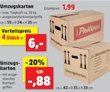 Umzugskarton im Angebot bei Thomas Philipps in Maintal Umzugskarton Angebote bei Thomas Philipps Maintal für 0,88 €
