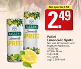 Limoncello Spritz Angebote von Pallini bei WEZ Bad Oeynhausen für 2,49 €