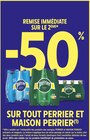 -50% REMISE IMMÉDIATE SUR LE 2ÈME SUR TOUT PERRIER ET MAISON PERRIER(1) - MAISON PERRIER(1) en promo chez Intermarché Express Nanterre