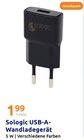USB-A-Wandladegerät bei Action im Dinkelsbühl Prospekt für 1,99 €