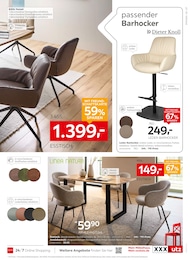 Barhocker Angebot im aktuellen XXXLutz Möbelhäuser Prospekt auf Seite 7